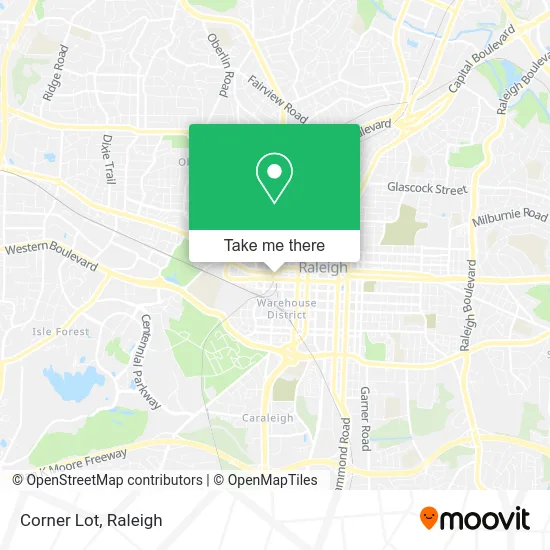 Corner Lot map