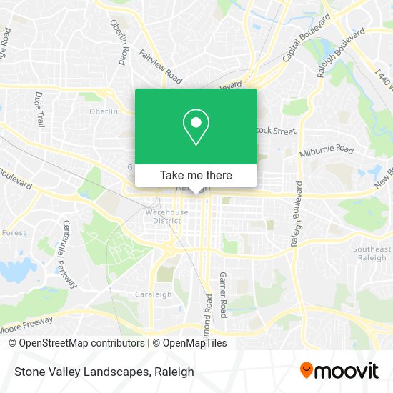 Stone Valley Landscapes map