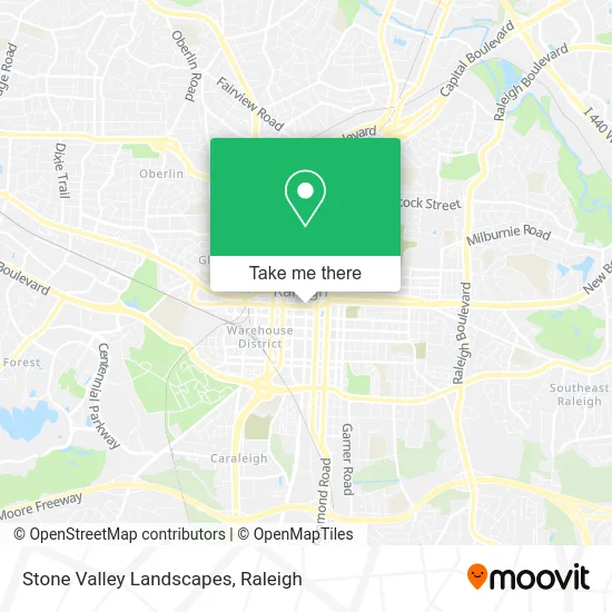 Stone Valley Landscapes map