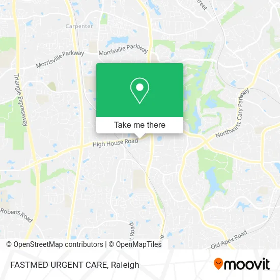FASTMED URGENT CARE map