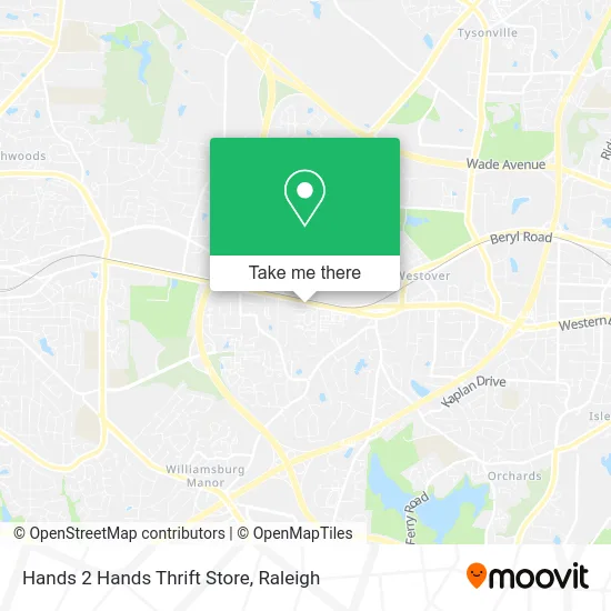 Mapa de Hands 2 Hands Thrift Store