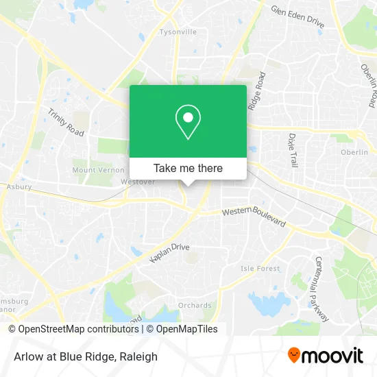 Mapa de Arlow at Blue Ridge