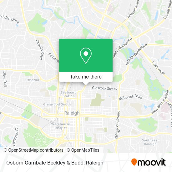Osborn Gambale Beckley & Budd map