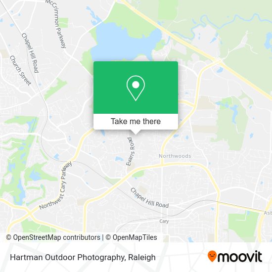 Mapa de Hartman Outdoor Photography