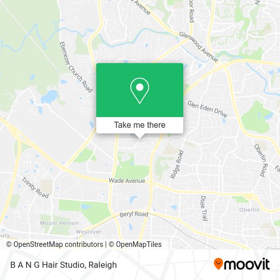 B A N G Hair Studio map