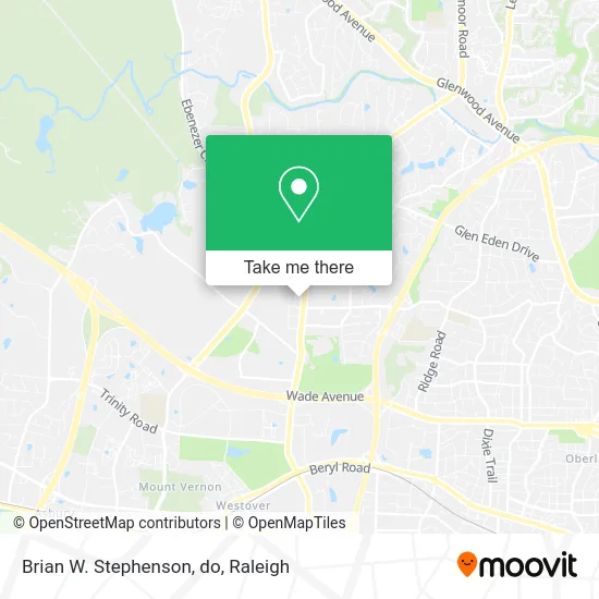 Brian W. Stephenson, do map