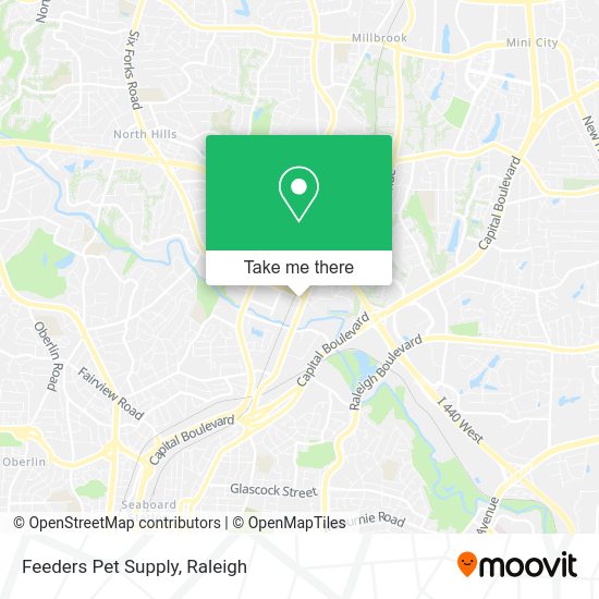Feeders Pet Supply map