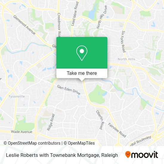 Mapa de Leslie Roberts with Townebank Mortgage