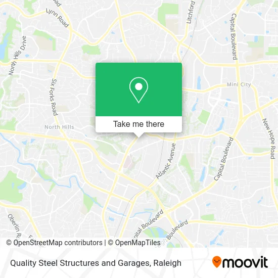 Quality Steel Structures and Garages map