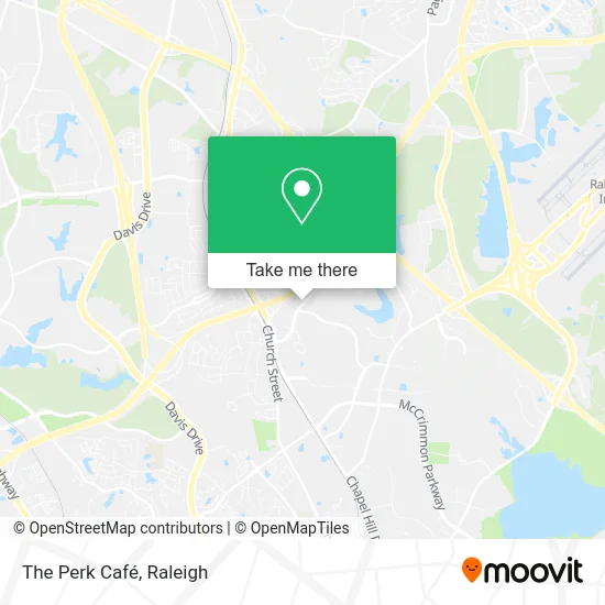 Mapa de The Perk Café