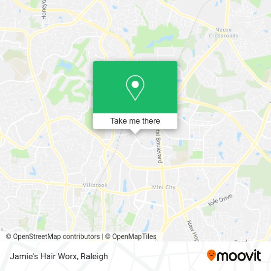 Mapa de Jamie's Hair Worx