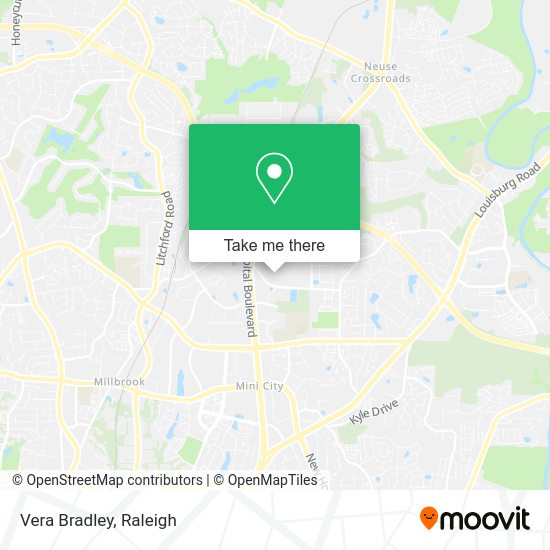 Mapa de Vera Bradley