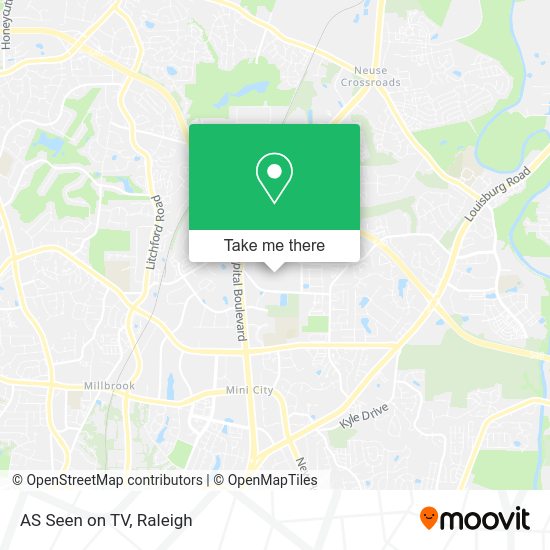 Mapa de AS Seen on TV