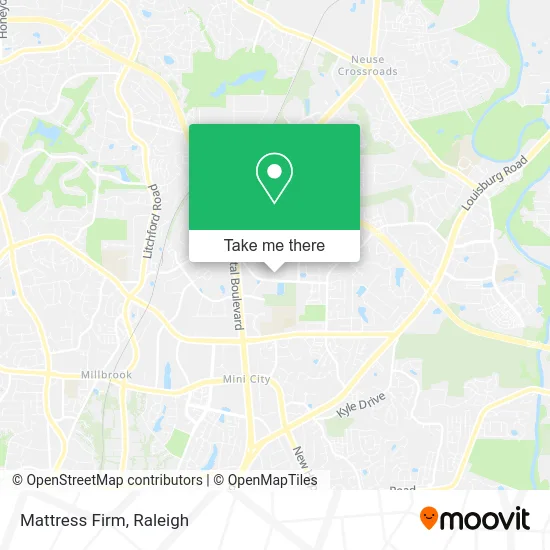 Mattress Firm map