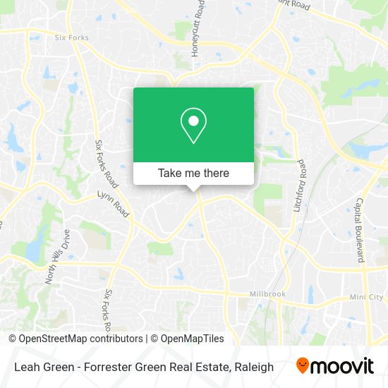 Mapa de Leah Green - Forrester Green Real Estate