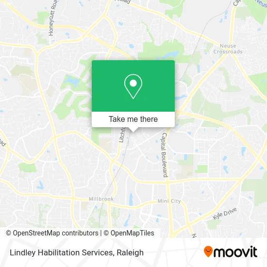 Lindley Habilitation Services map