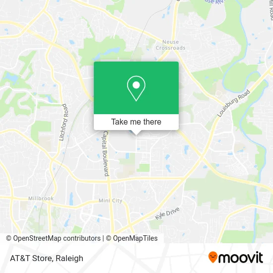 AT&T Store map