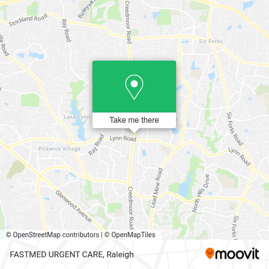 Mapa de FASTMED URGENT CARE