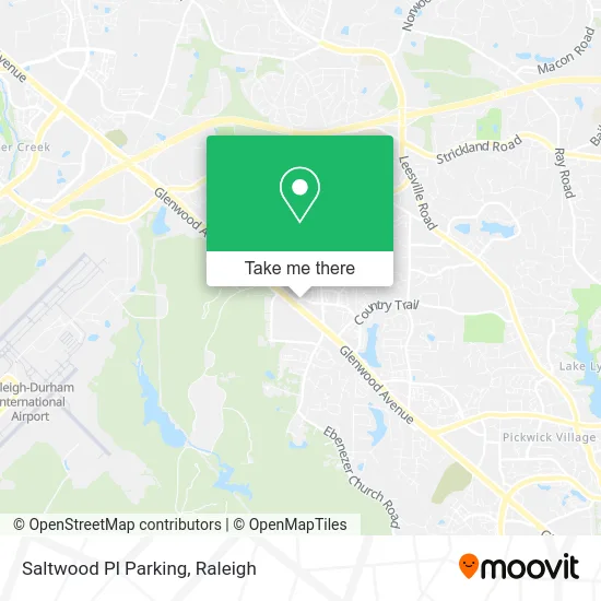 Saltwood Pl Parking map