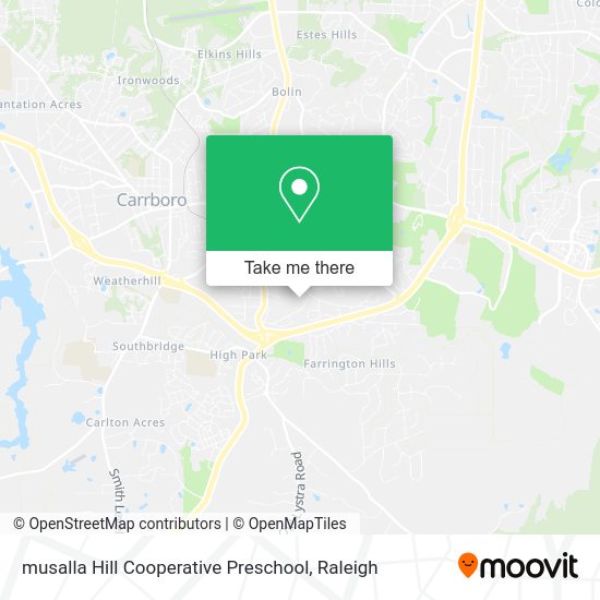 musalla Hill Cooperative Preschool map