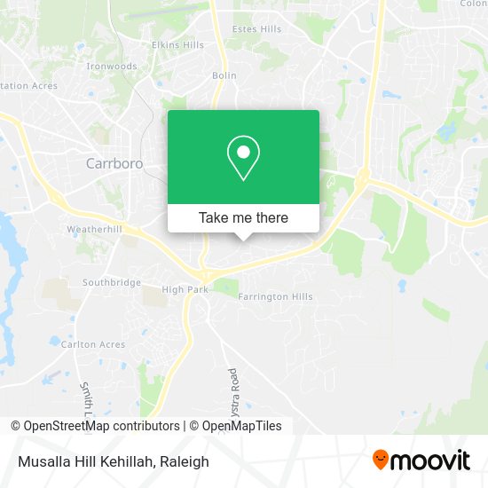Mapa de Musalla Hill Kehillah