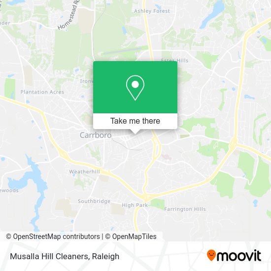 Mapa de Musalla Hill Cleaners