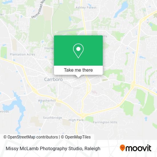 Mapa de Missy McLamb Photography Studio