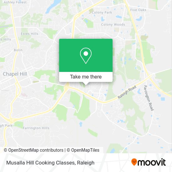 Musalla Hill Cooking Classes map