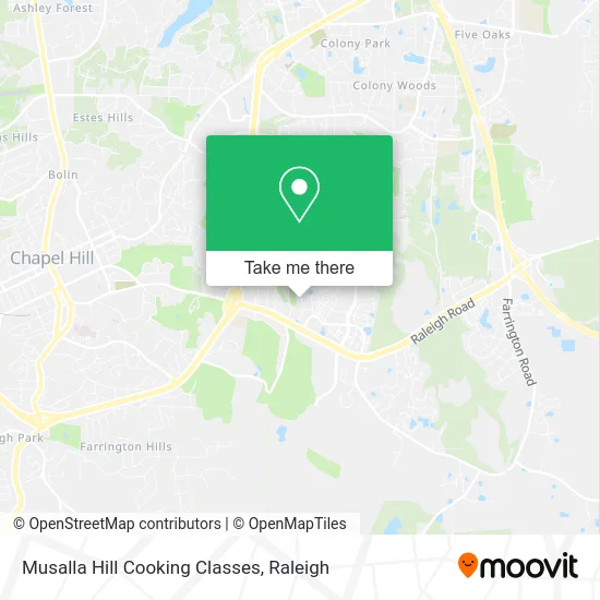 Mapa de Musalla Hill Cooking Classes
