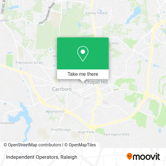 Independent Operators map