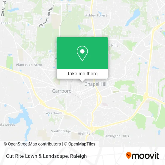 Cut Rite Lawn & Landscape map