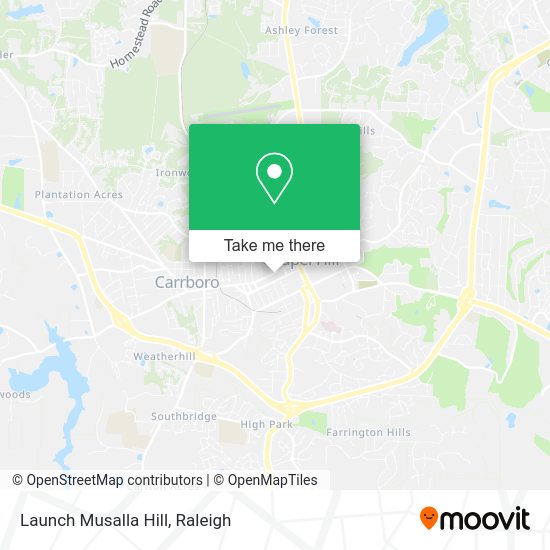 Launch Musalla Hill map