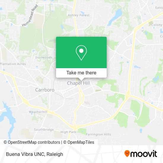 Mapa de Buena Vibra UNC
