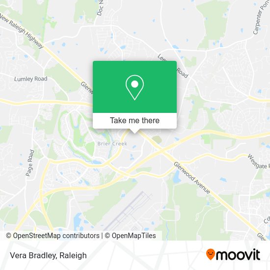 Mapa de Vera Bradley