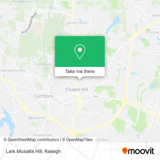 Lark Musalla Hill map