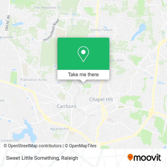 Sweet Little Something map