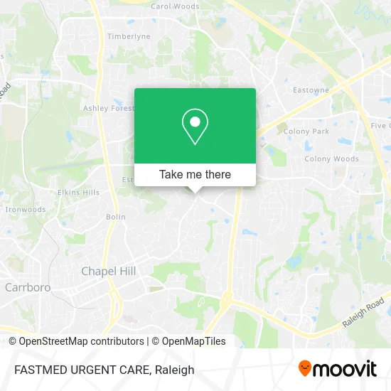FASTMED URGENT CARE map