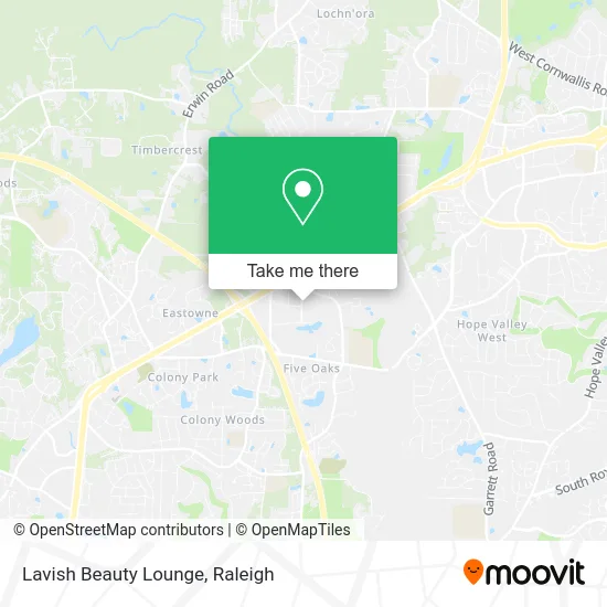 Lavish Beauty Lounge map