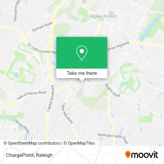 ChargePoint map
