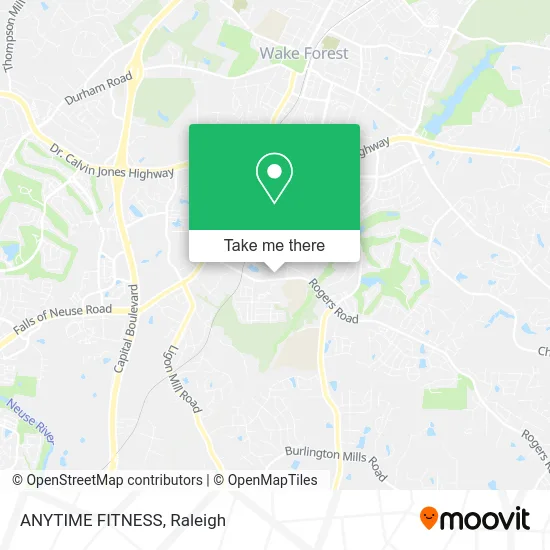 ANYTIME FITNESS map