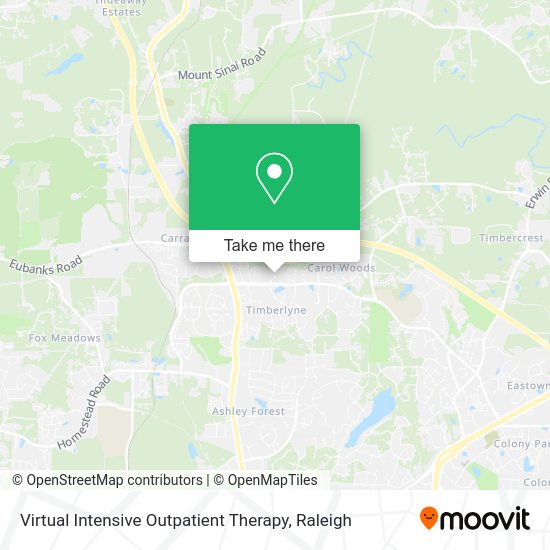 Mapa de Virtual Intensive Outpatient Therapy
