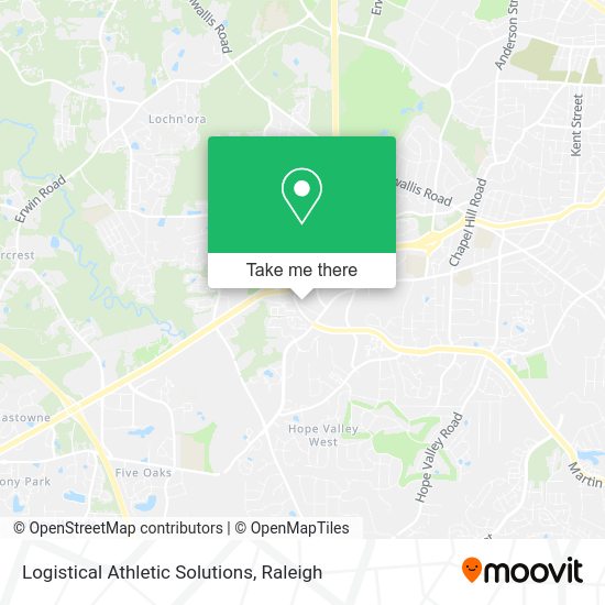 Logistical Athletic Solutions map