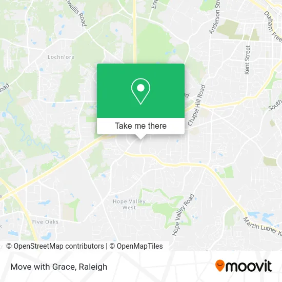 Move with Grace map