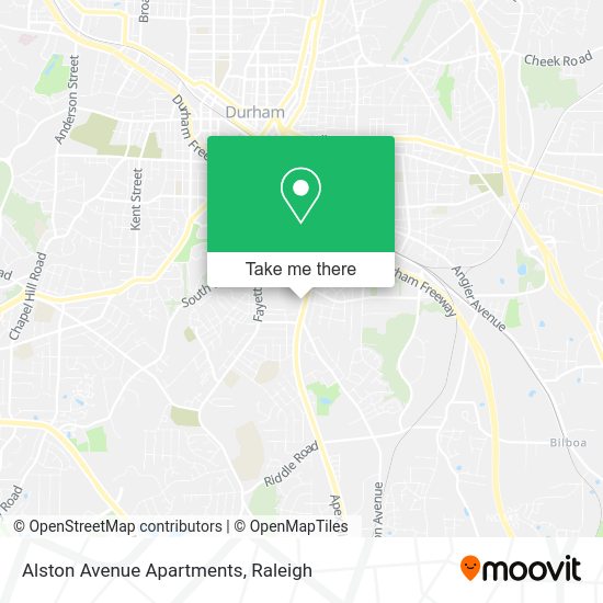 Mapa de Alston Avenue Apartments