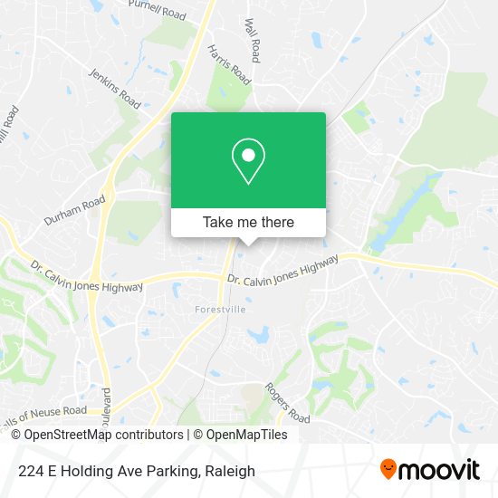 224 E Holding Ave Parking map