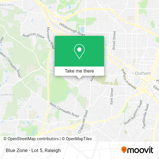 Blue Zone - Lot 5 map