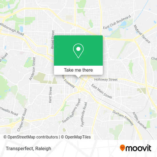 Transperfect map
