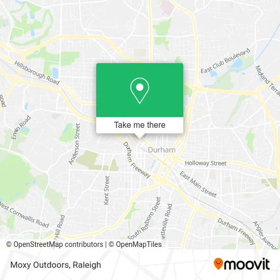 Moxy Outdoors map