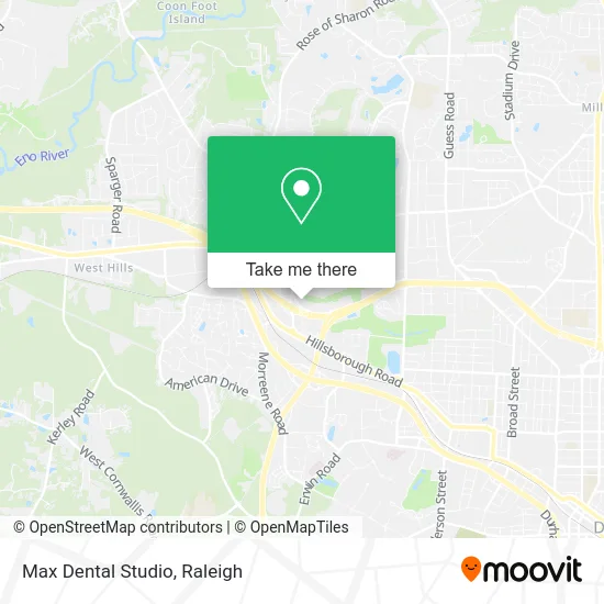 Max Dental Studio map