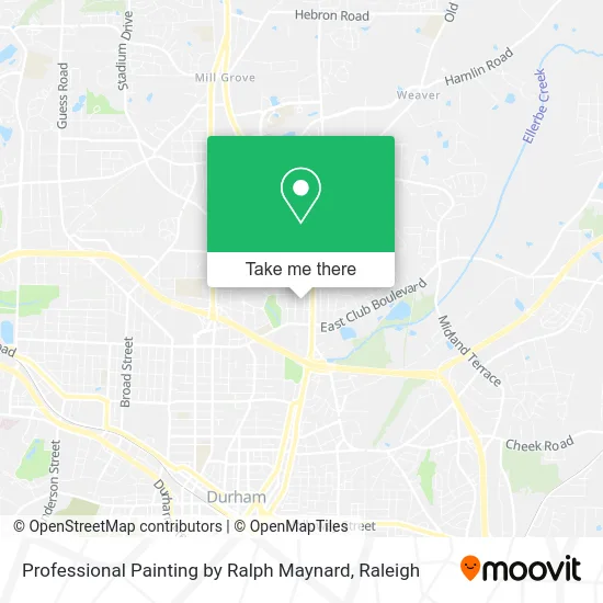 Professional Painting by Ralph Maynard map